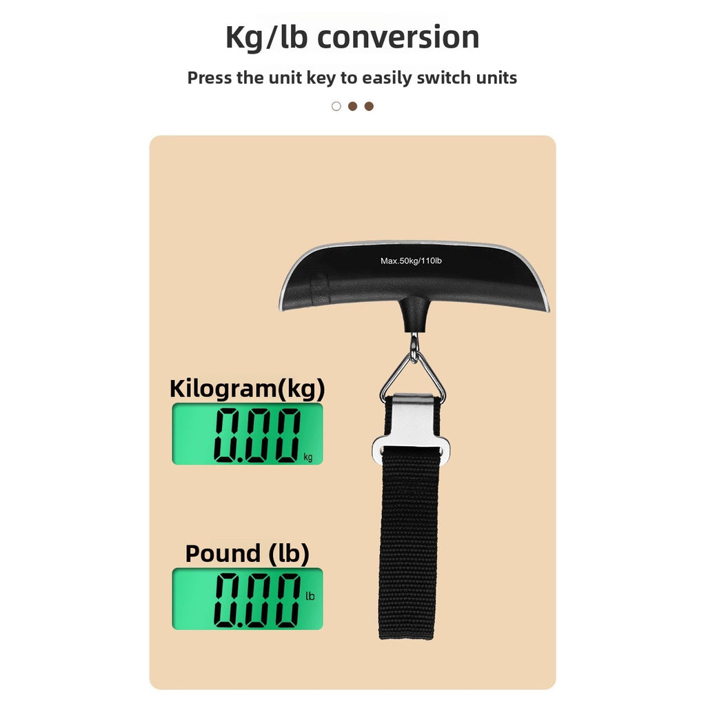 Portable Electronic Luggage Scale 50kg